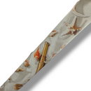 Seashells Beach Vinyl Tablecloth 17.3 Metres x 140cm - Warehouse Clearance