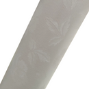 White Flowers on White Vinyl Tablecloth 8.7 Metres x 140cm - Warehouse Clearance