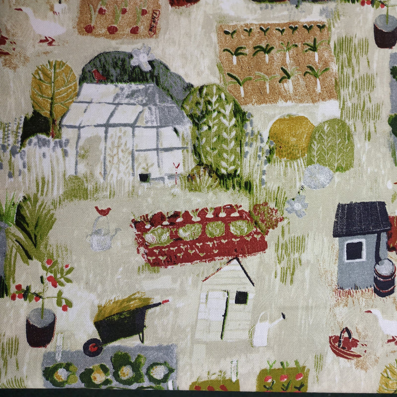 Prestigious Allotment Autumn Cotton Oilcloth Tablecloth