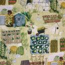 Prestigious Allotment Spring Cotton Oilcloth Tablecloth