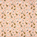 Prestigious Alpaca Pink Bon Bon Oilcloth Tablecloth