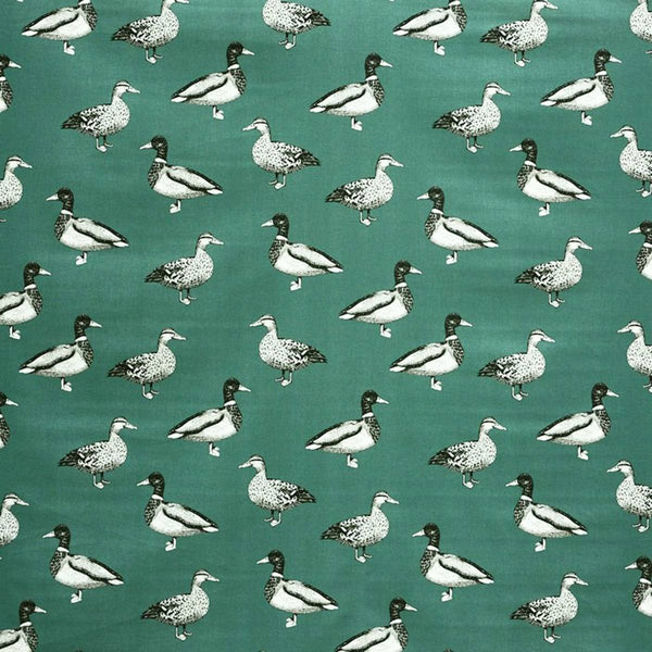 Prestigious Duck Mallard Teal Oilcloth Tablecloth