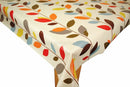 Prestigious Leaves Olive Multi Oilcloth Tablecloth