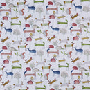 Prestigious Oh My Deer Berry Oilcloth Tablecloth