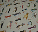 Prestigious Puffin Driftwood Cotton Oilcloth Tablecloth