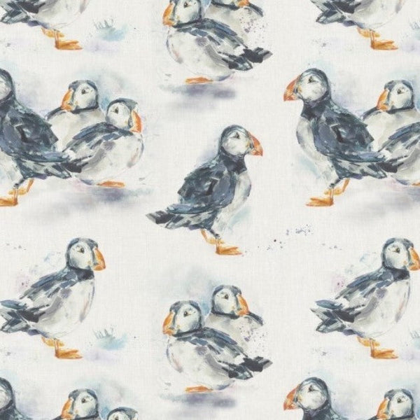 Puffins Voyage Oilcloth Tablecloth