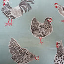 Rooster Duckegg Oilcloth Tablecloth
