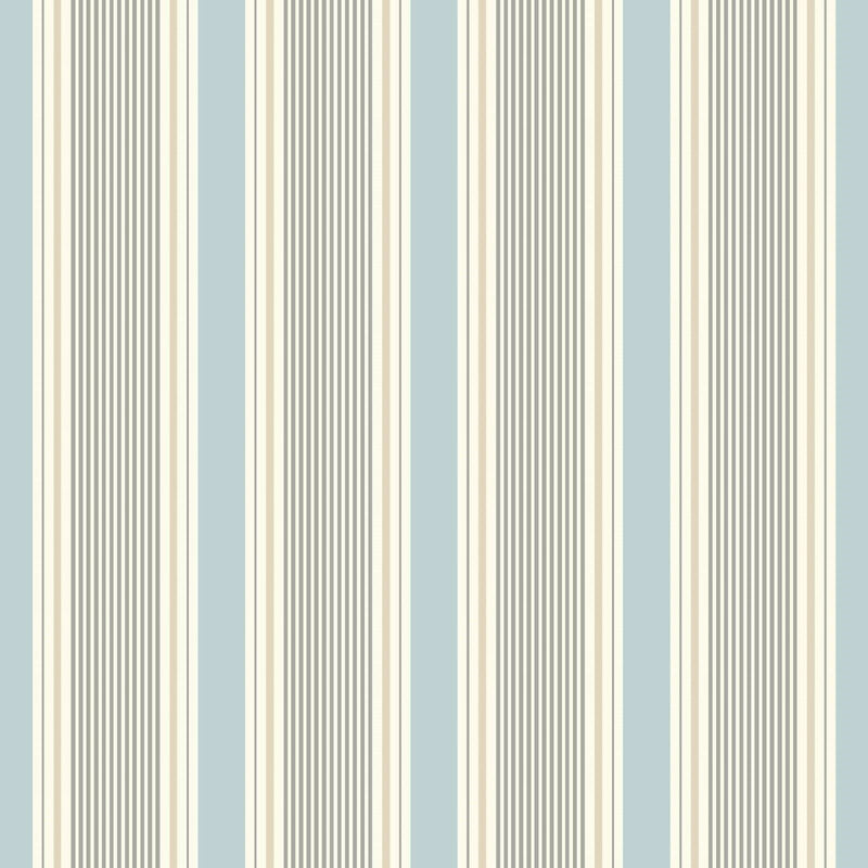 Sail Stripe Mineral Oilcloth Tablecloth by Clarke and Clarke