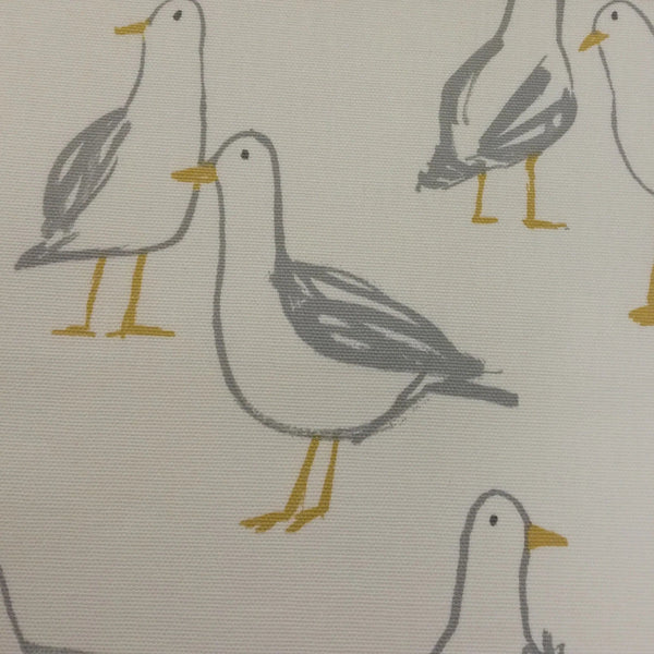 Seagull Ivory Oilcloth Sold by the Metre