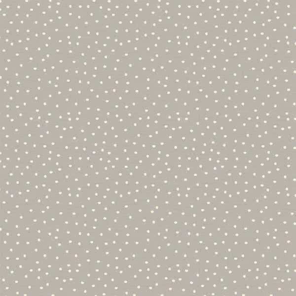 Spotty Dove Grey Random Dotty Oilcloth Tablecloth by I-Liv