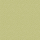 Spotty Lemongrass Random Dotty Oilcloth Tablecloth by I-Liv