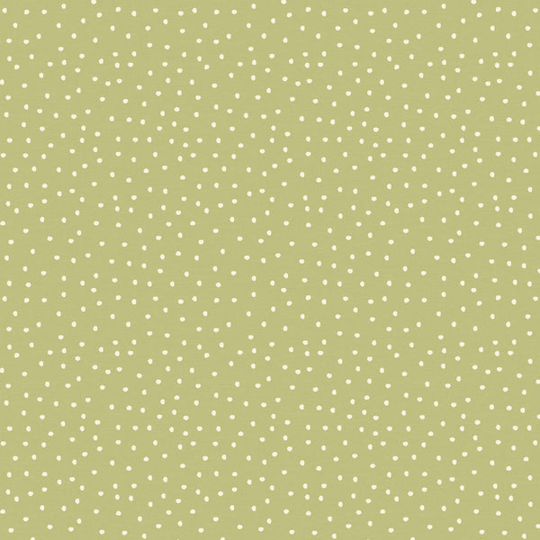 Spotty Lemongrass Random Dotty Oilcloth Tablecloth by I-Liv