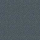 Spotty Midnight Blue Random Dotty Oilcloth Tablecloth by I-Liv