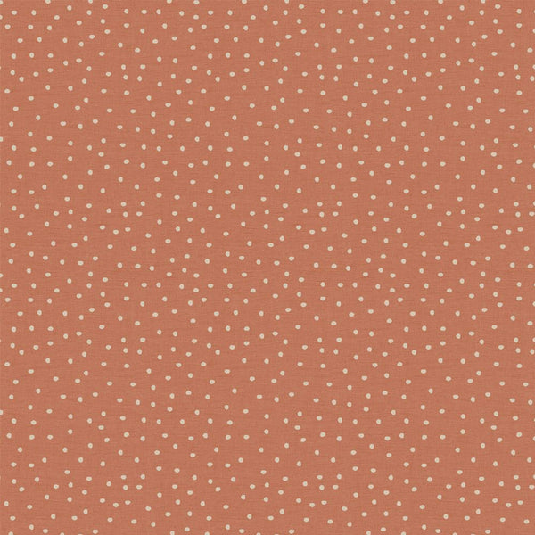 Spotty Paprika Random Dotty Oilcloth Tablecloth by I-Liv