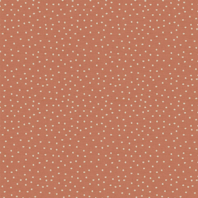 Spotty Paprika Random Dotty Oilcloth Tablecloth by I-Liv