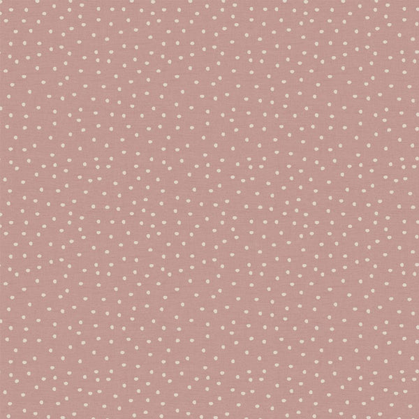 Spotty Rose Pink Random Dotty Oilcloth Tablecloth by I-Liv
