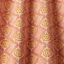 Stardust Geometric Orange Sorbet Oilcloth Tablecloth by I-Liv