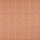 Stardust Geometric Orange Sorbet Oilcloth Tablecloth by I-Liv