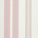 Lulu Stripe Pink and Taupe Oilcloth Tablecloth