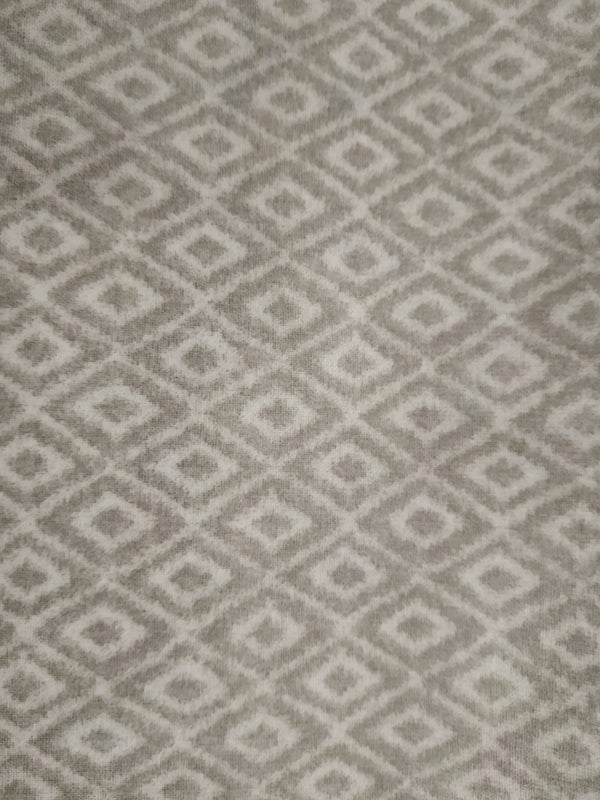 Taza Grey Oilcloth Tablecloth