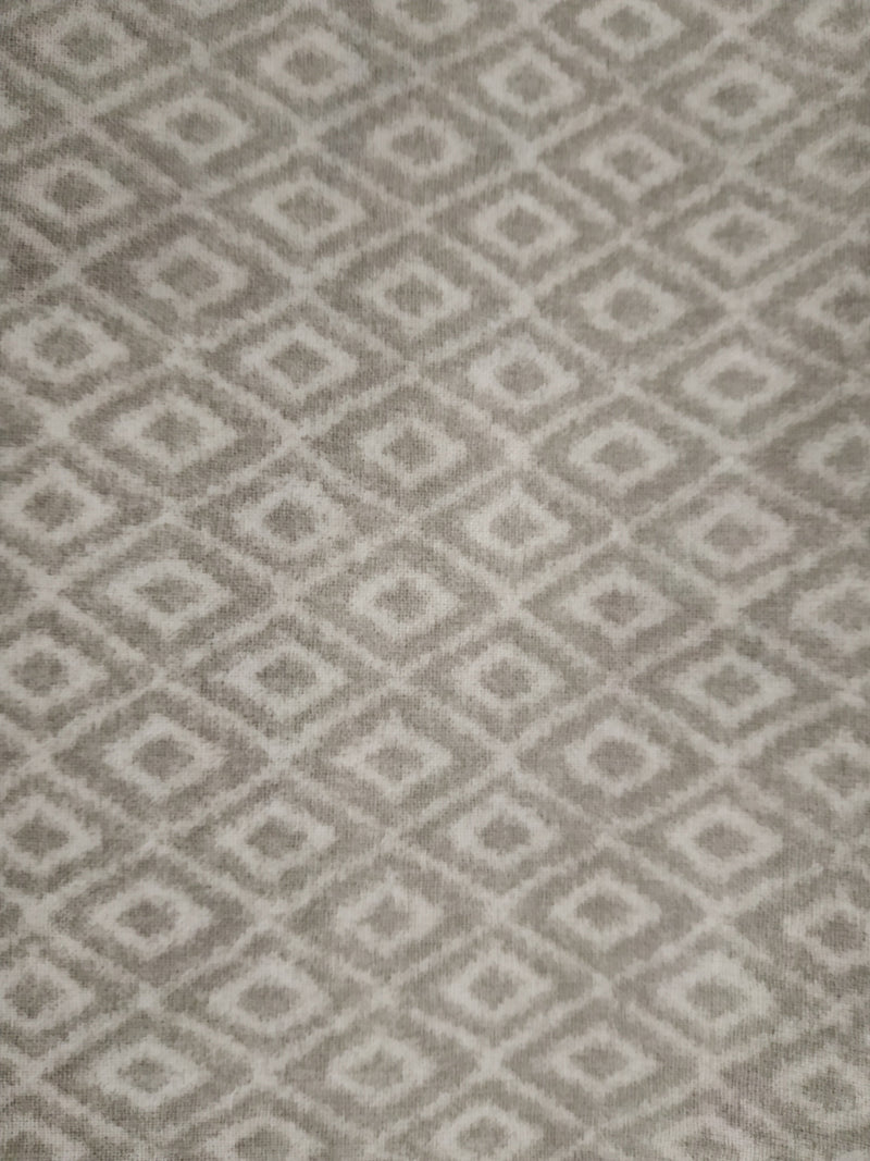 Taza Grey Oilcloth Tablecloth