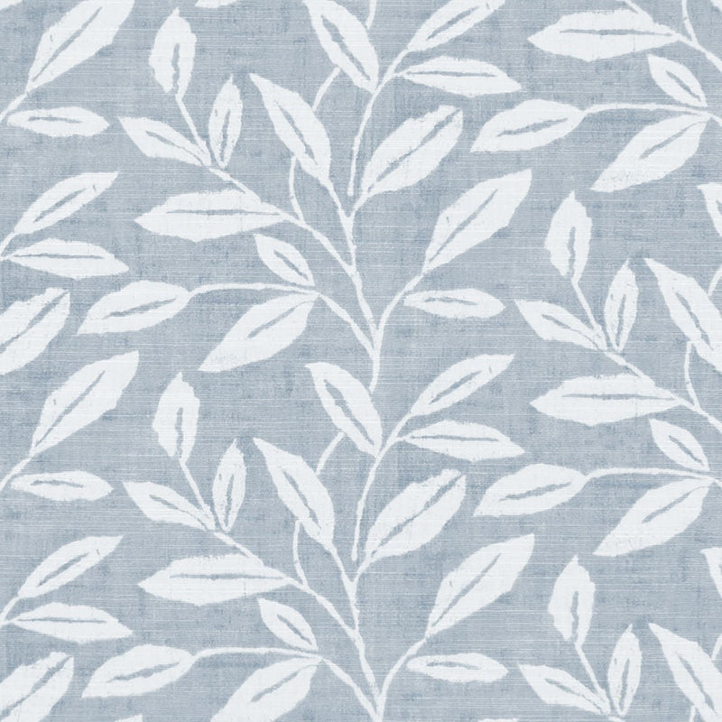 Terrace Leaf Trail Chambray Oilcloth Tablecloth by Clarke and Clarke