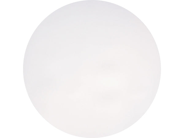 Round White Table Protector 155cm