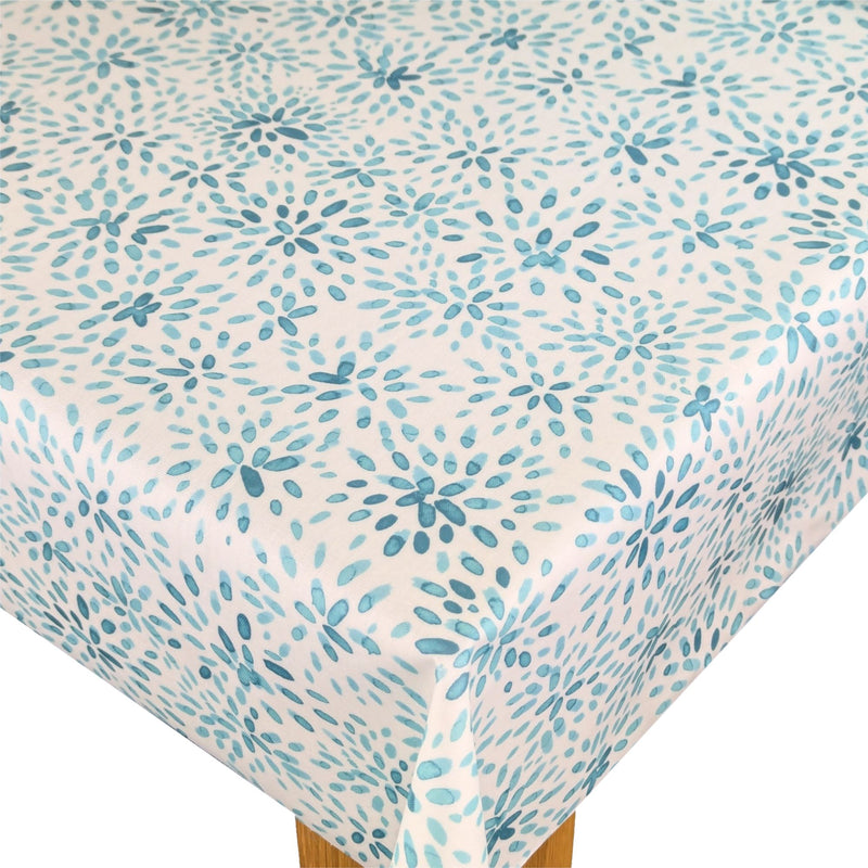 Cara Mineral Duckegg Matt Oilcloth Tablecloth