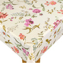 Meadow Flowers Vinyl Oilcloth Tablecloth