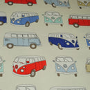 VW Camper Van BLUE Oilcloth Tablecloth