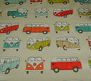 VW Camper Van MULTI Oilcloth Tablecloth