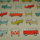 VW Camper Van MULTI Oilcloth Tablecloth