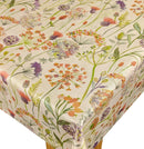 Watercolour Flowers Oilcloth Tablecloth