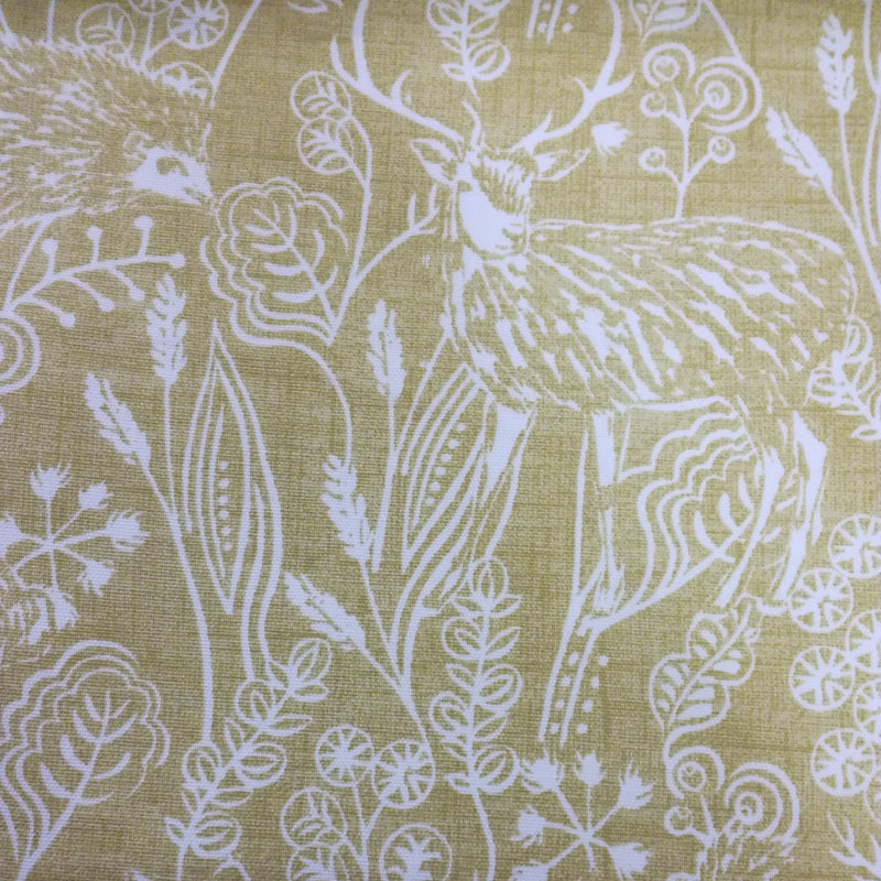 Westleton Ochre Woodland Oilcloth Tablecloth