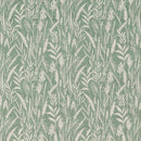 Wild Grasses Jade Oilcloth Tablecloth by I-Liv SMD