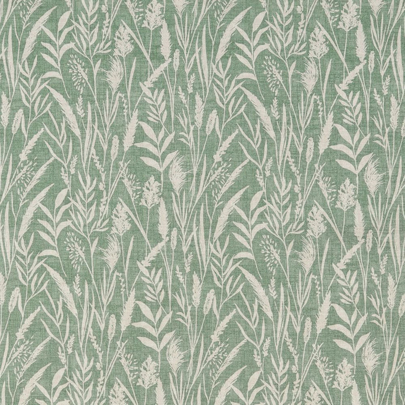 Wild Grasses Jade Oilcloth Tablecloth by I-Liv SMD