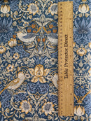 William Morris Strawberry Thief Denim and Spice Oilcloth Tablecloth