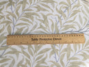 William Morris Willow Bough Beige Linen Oilcloth Tablecloth