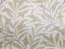 William Morris Willow Bough Beige Linen Oilcloth Tablecloth