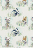 Woodland Friend Linen Voyage Oilcloth Tablecloth