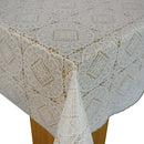 Angel White Lace PVC Vinyl Wipe Clean Tablecloth  100cm x 140cm Warehouse Clearance