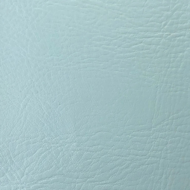 Baby Blue Faux Leather Vinyl FR Wipe Clean Tablecloth  110cm x 137cm Warehouse Clearance