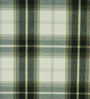 Balmoral Charcoal Wool Effect Tartan Fabric - Sold by the Metre - Warehouse Clearance