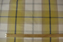 Balmoral Ochre Wool Effect Tartan Fabric -  Sold by the Metre - Warehouse Clearance