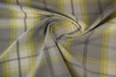 Balmoral Citrus Wool Effect Tartan Fabric - Sold by the Metre - Warehouse Clearance