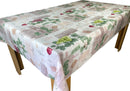 Vineyard Grapes Beige Vinyl Tablecloth Roll 20 Metres x 140cm Full Roll