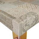 Capri Beige PVC Vinyl Wipe Clean Tablecloth 100cm x 140cm Warehouse Clearance