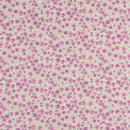 Ditsy Rose Pink and Lilac Cotton Oilcloth Tablecloth