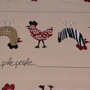 Chicken Chicken PVC Vinyl Wipe Clean Tablecloth  140cm x 140cm Warehouse Clearance