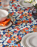 Clementine Midnight Spice Matt Oilcloth Tablecloth